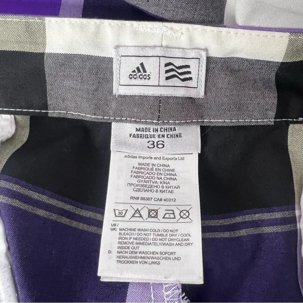 adidas bold plaid